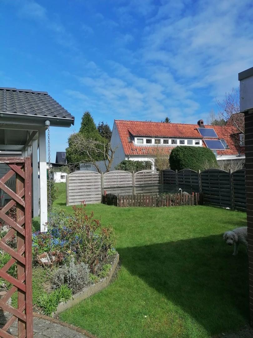 Garten mit Teich