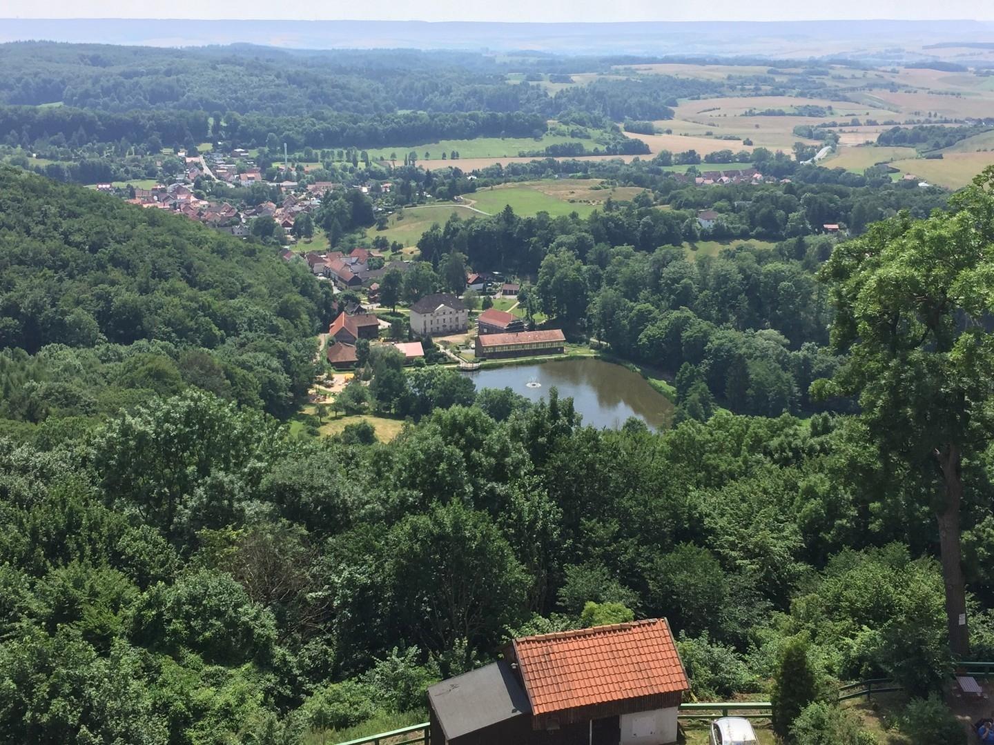 Blick auf Nachbarort Neustadt
