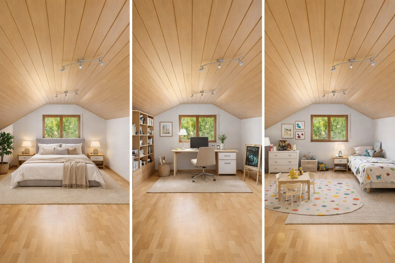 Schlafzimmer 1/Büro/Kind DG