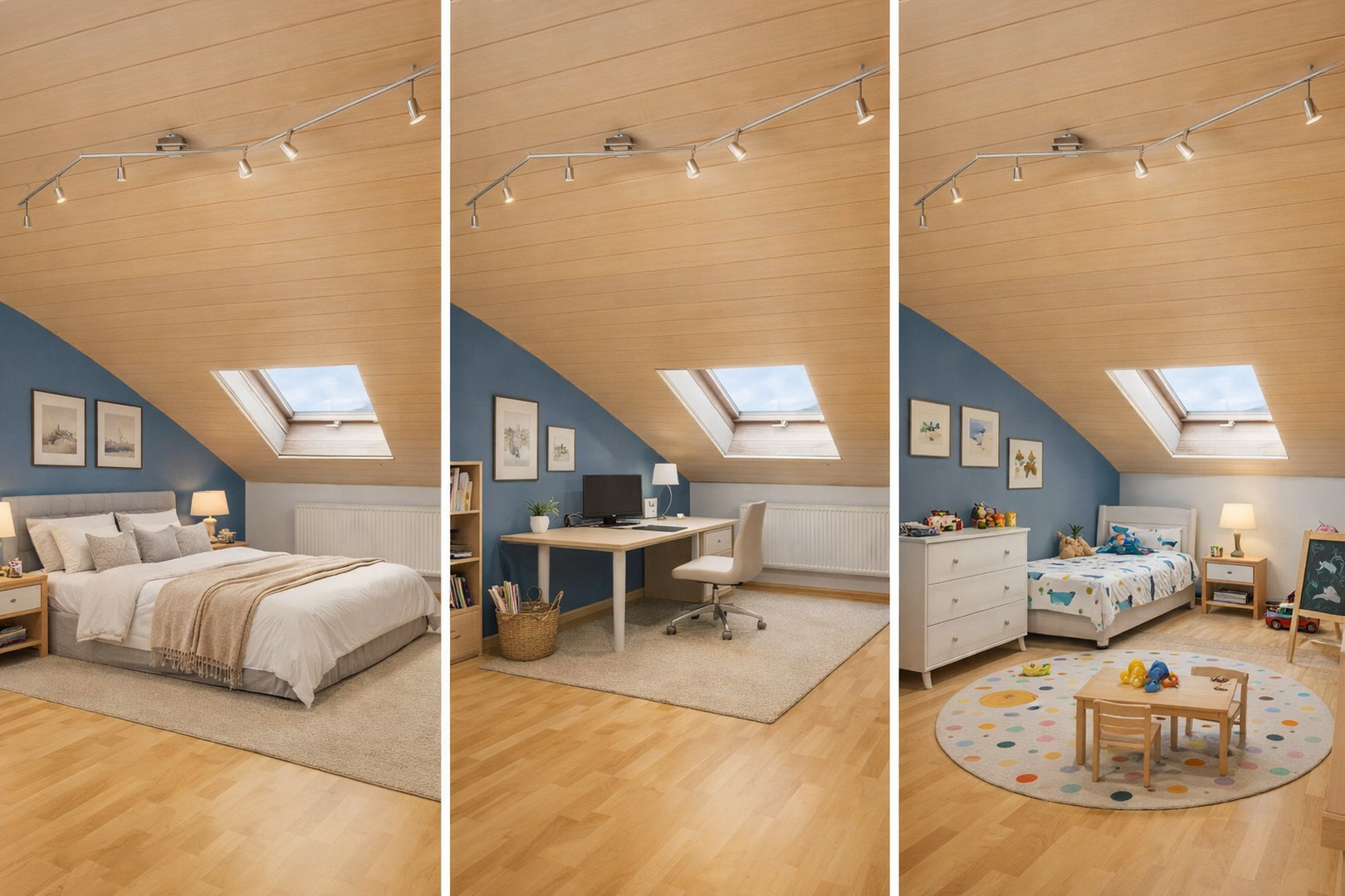 Schlafzimmer 2/Büro/Kind DG