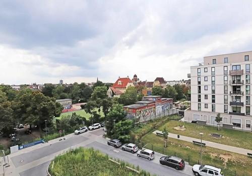 Ausblick vom Balkon