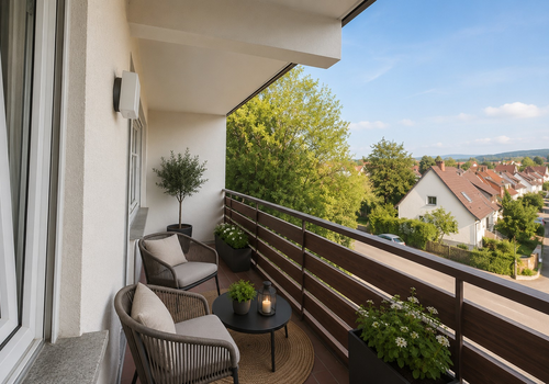 Wunderschöner Südbalkon