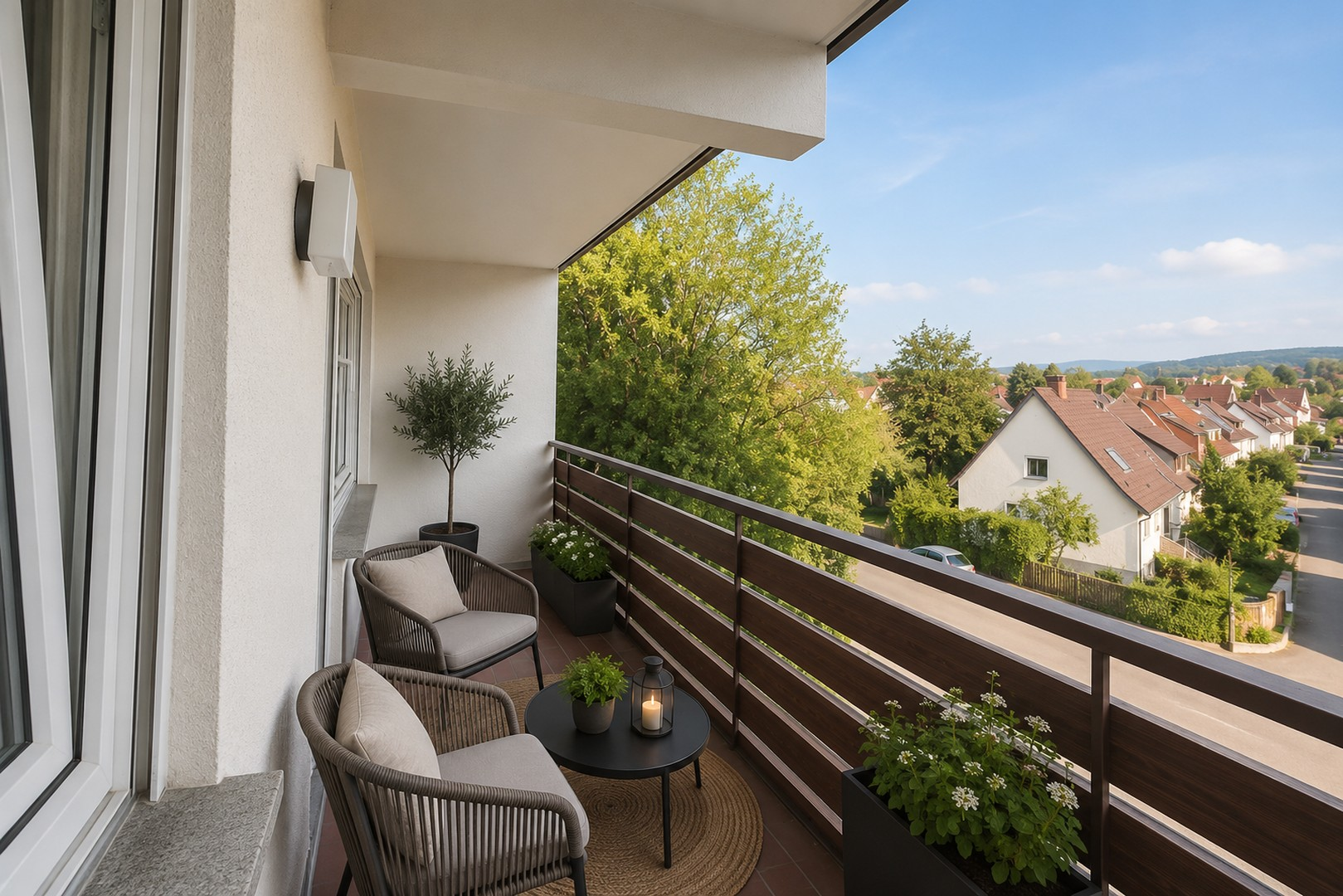 Wunderschöner Südbalkon