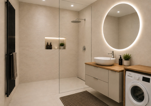 Modernisiertes Badezimmer