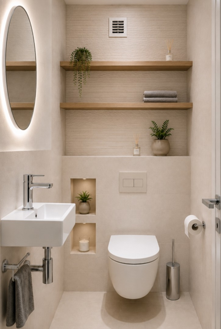 Separates Gäste-WC