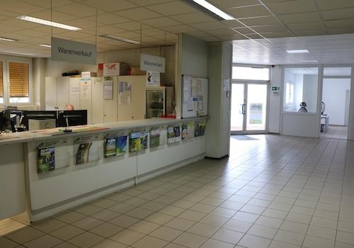 Kundenempfang