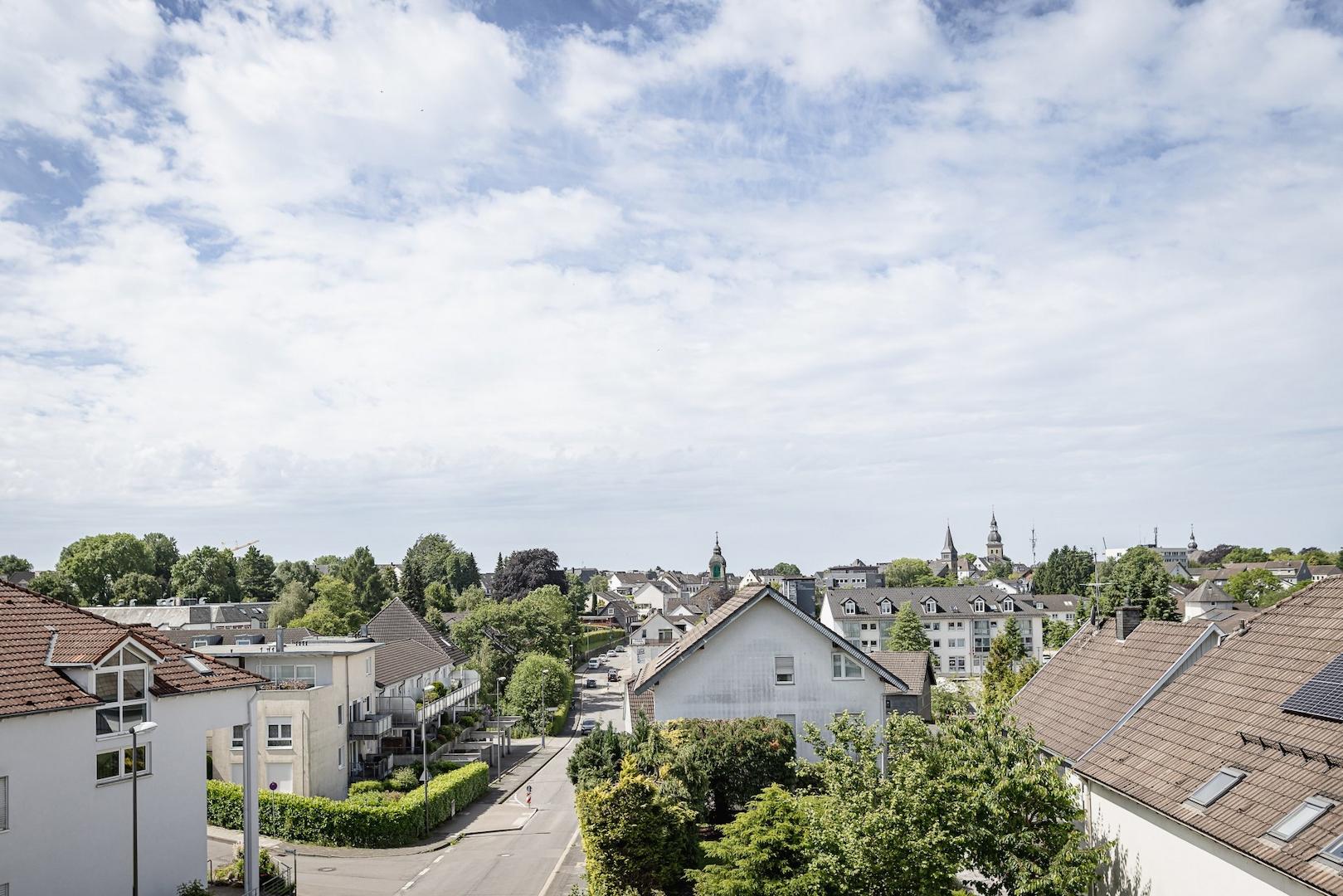 Fernsicht vom Balkon