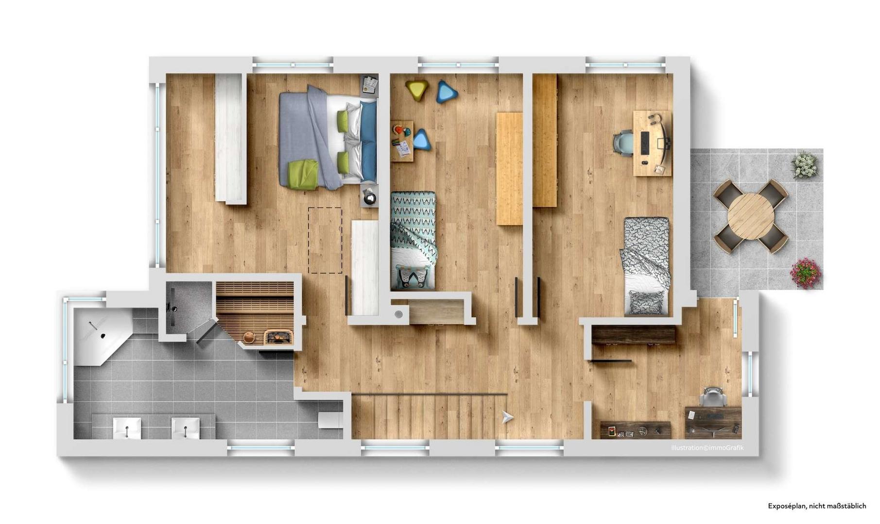 Grundriss OG