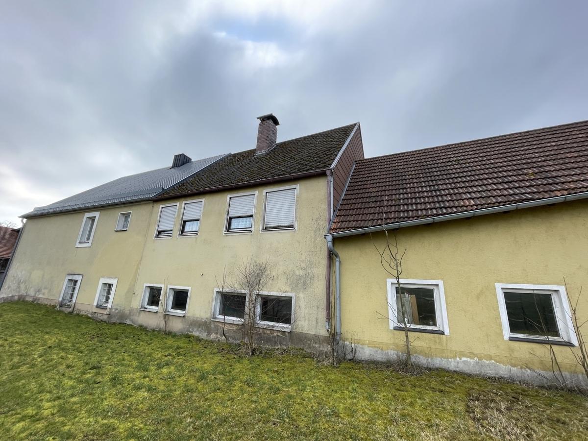 Ansicht Haus Rückseite - Dach teilweise neu