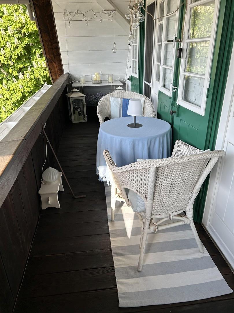 Balkon zweiter Stock