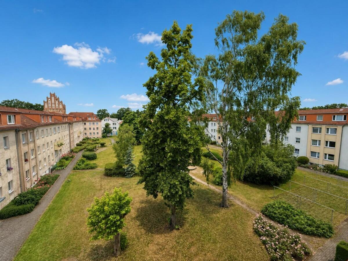 Ausblick Schlafzimmer
