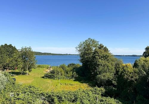Blick auf den See vom DG