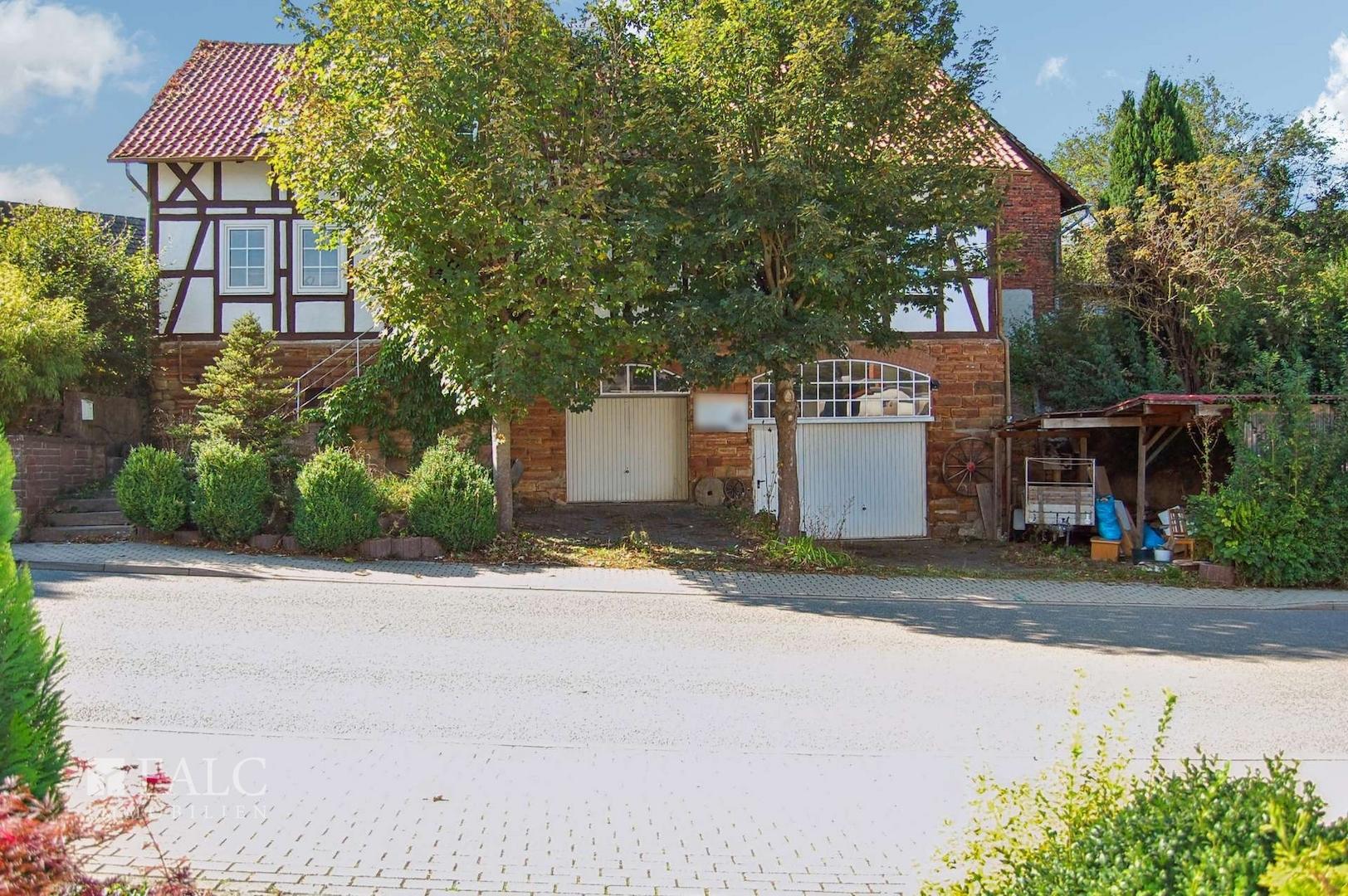 Hausansicht Straße