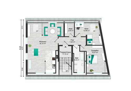 Grundriss DG