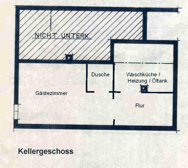 Grundriss Kellergeschoss