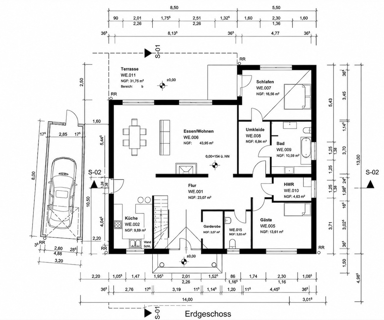 Grundriss EG