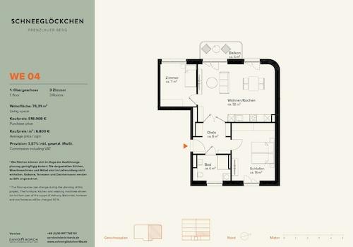 Grundriss WE04