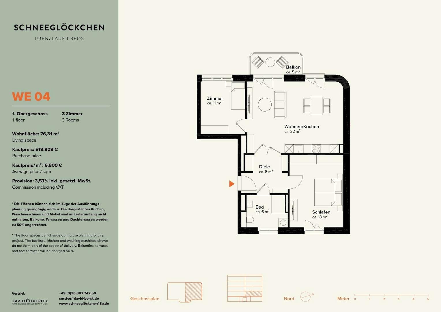 Grundriss WE04