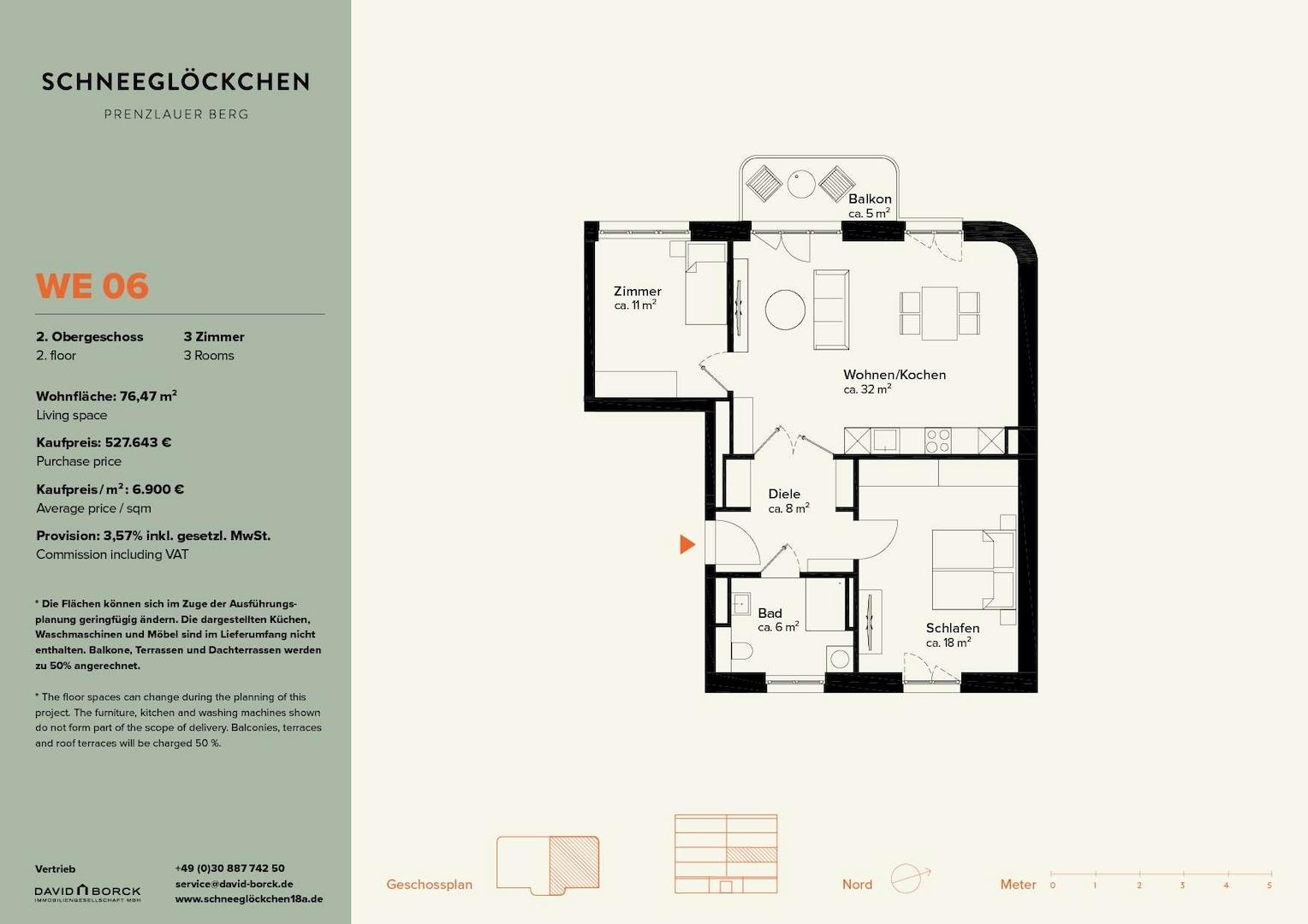 Grundriss WE06