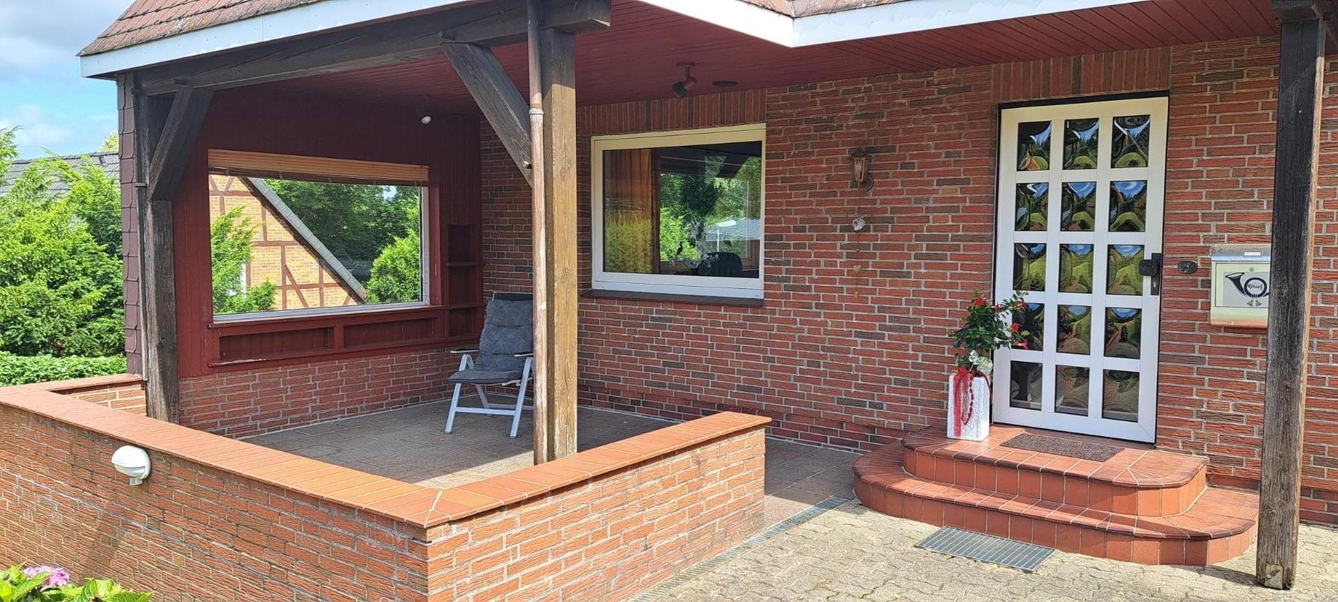Überdachte Terrasse