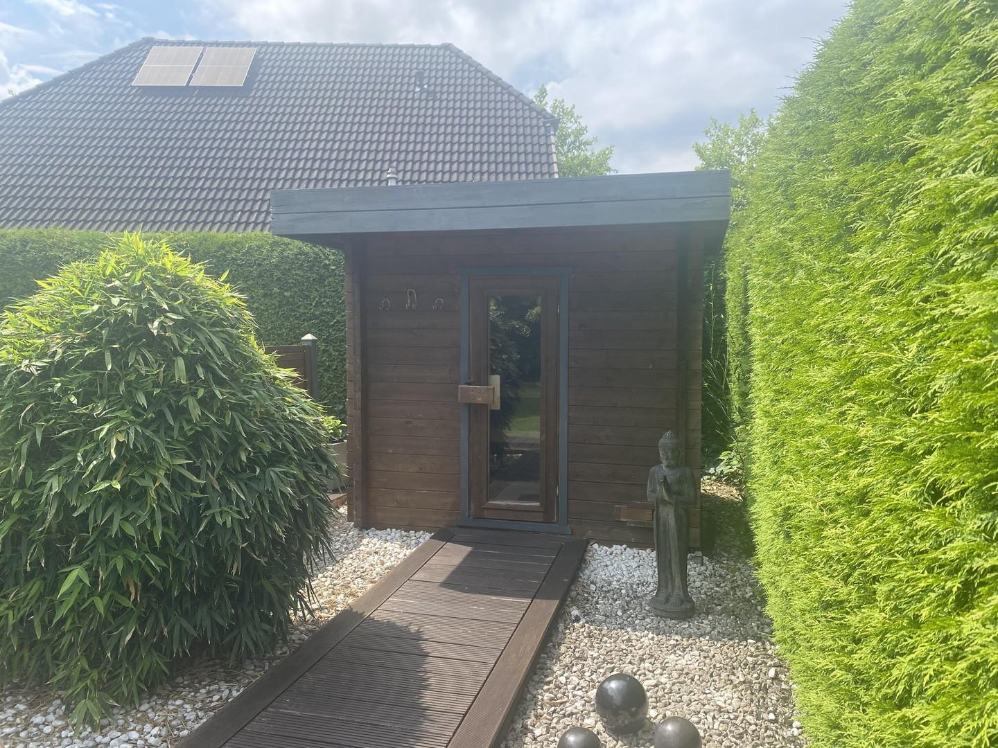 Sauna Blockbohlenhaus