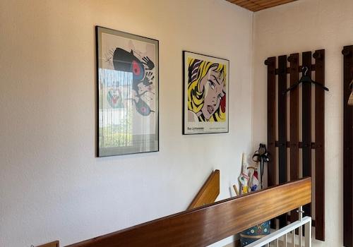Ansicht Flur mit Treppenhaus