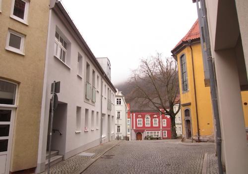 Blick zum Rathaus
