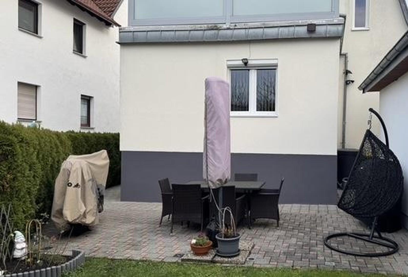 Garten zum haus