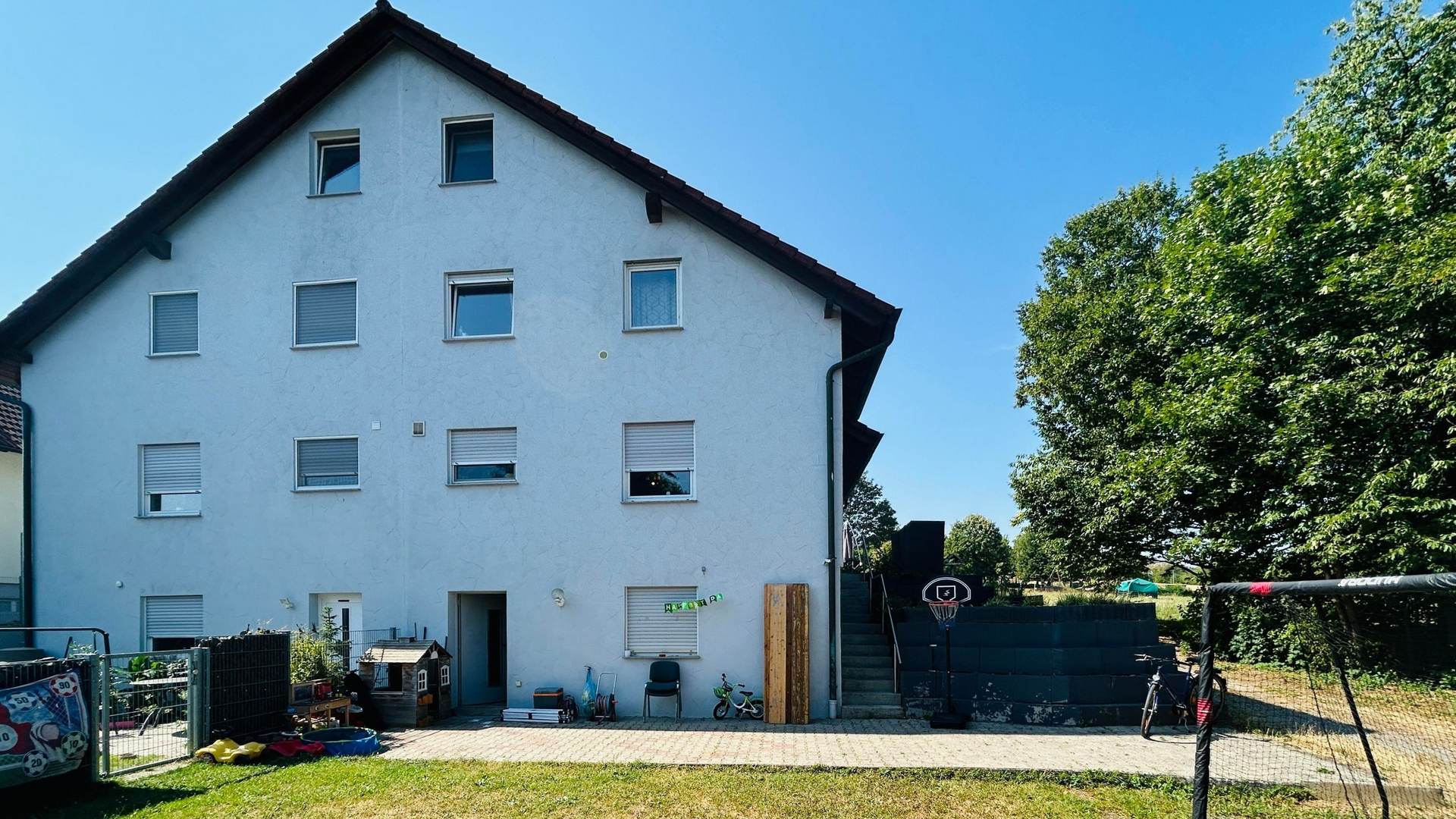 Ansicht vom Garten