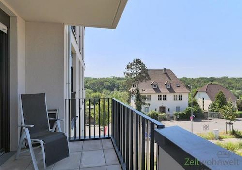 Blick vom Balkon