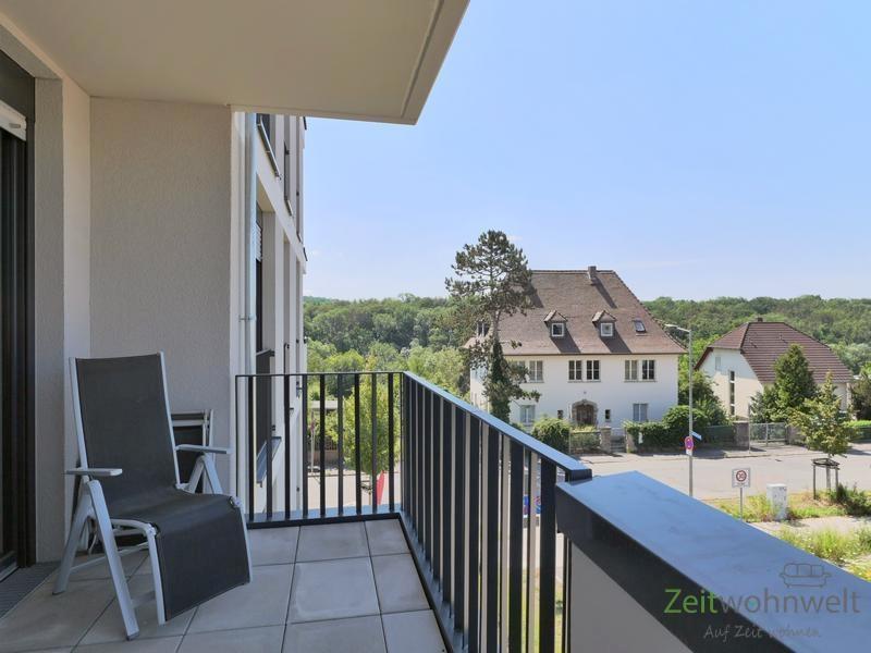 Blick vom Balkon