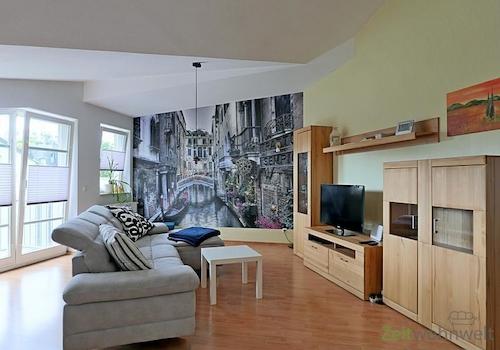 Wandbild im Wohnzimmer