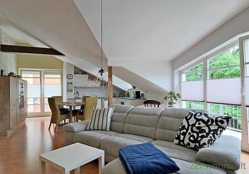 Blick in den Wohnraum