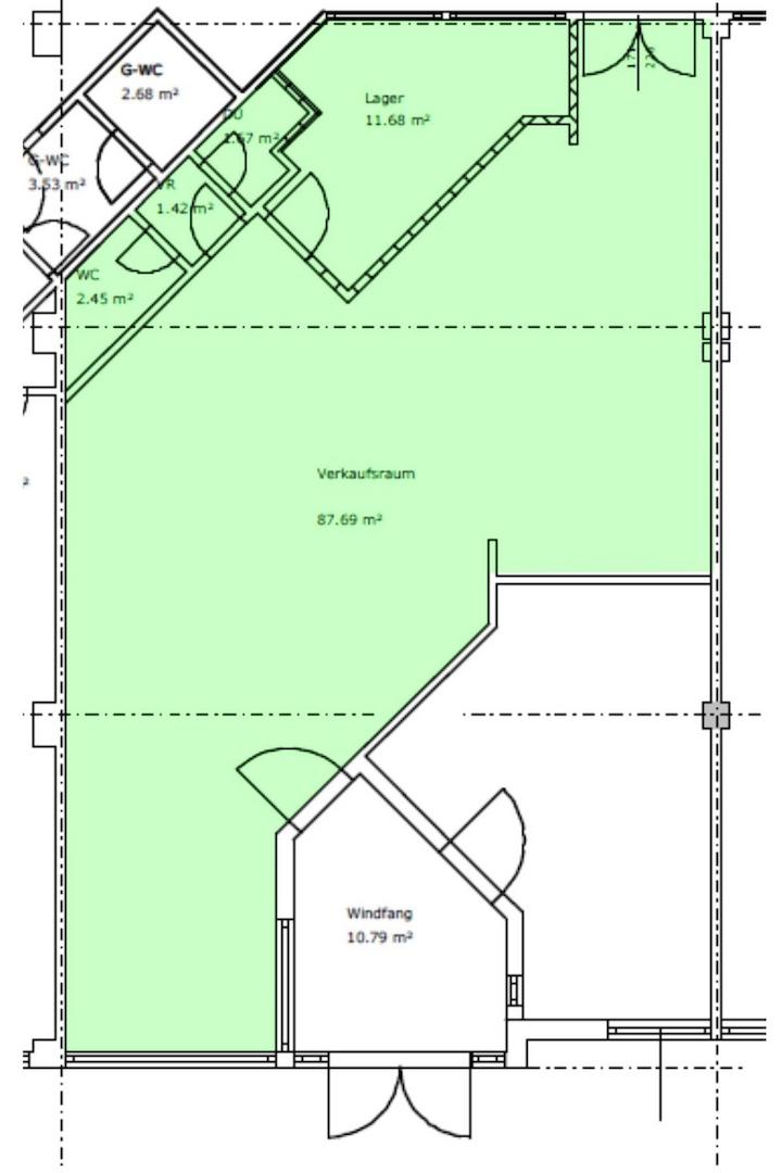 Laden 008 108 m² col