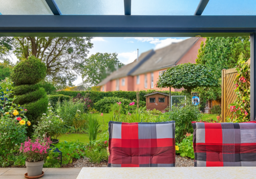 Blick in den Garten