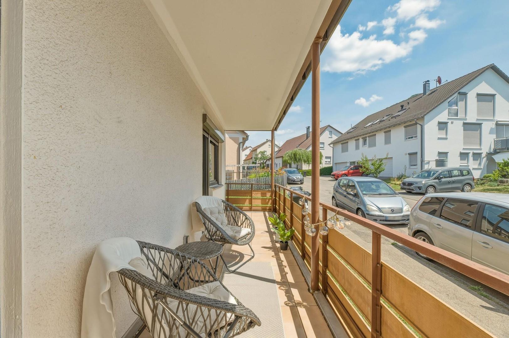 Riesiger Sonnenbalkon