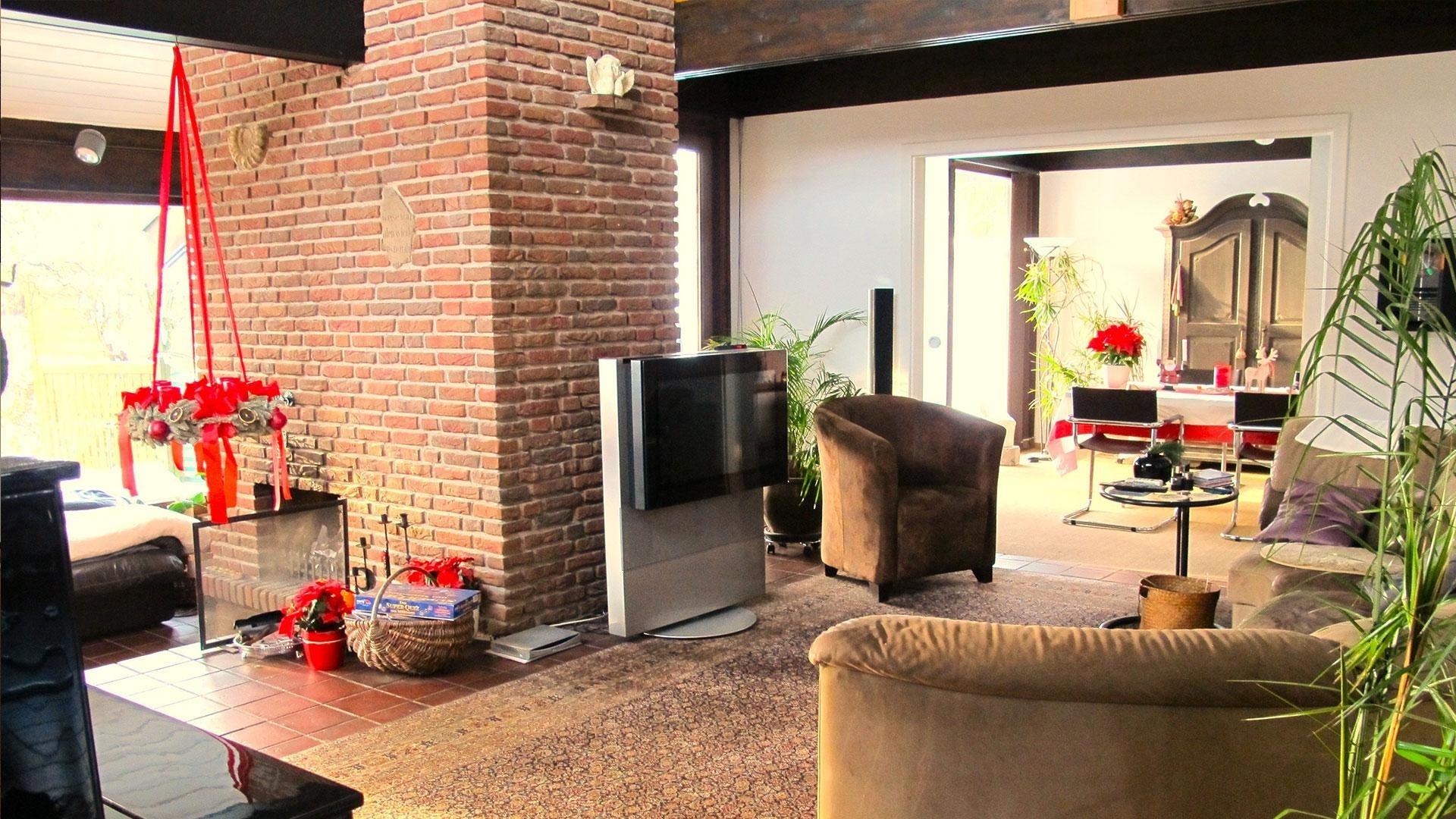 Wohnzimmer möbliert