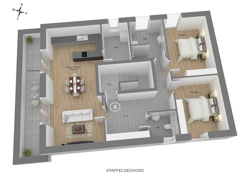 Grundriss Dachgeschoss