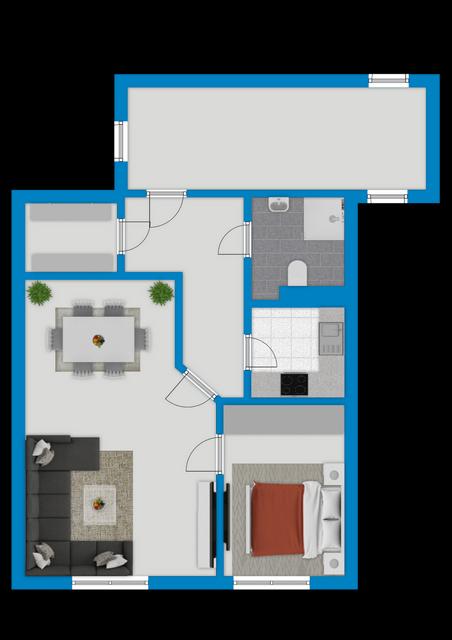 Grundriss WE 03