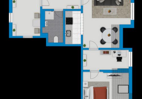 Grundriss WE15