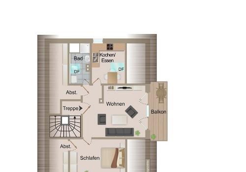 Wohnungsgrundriss