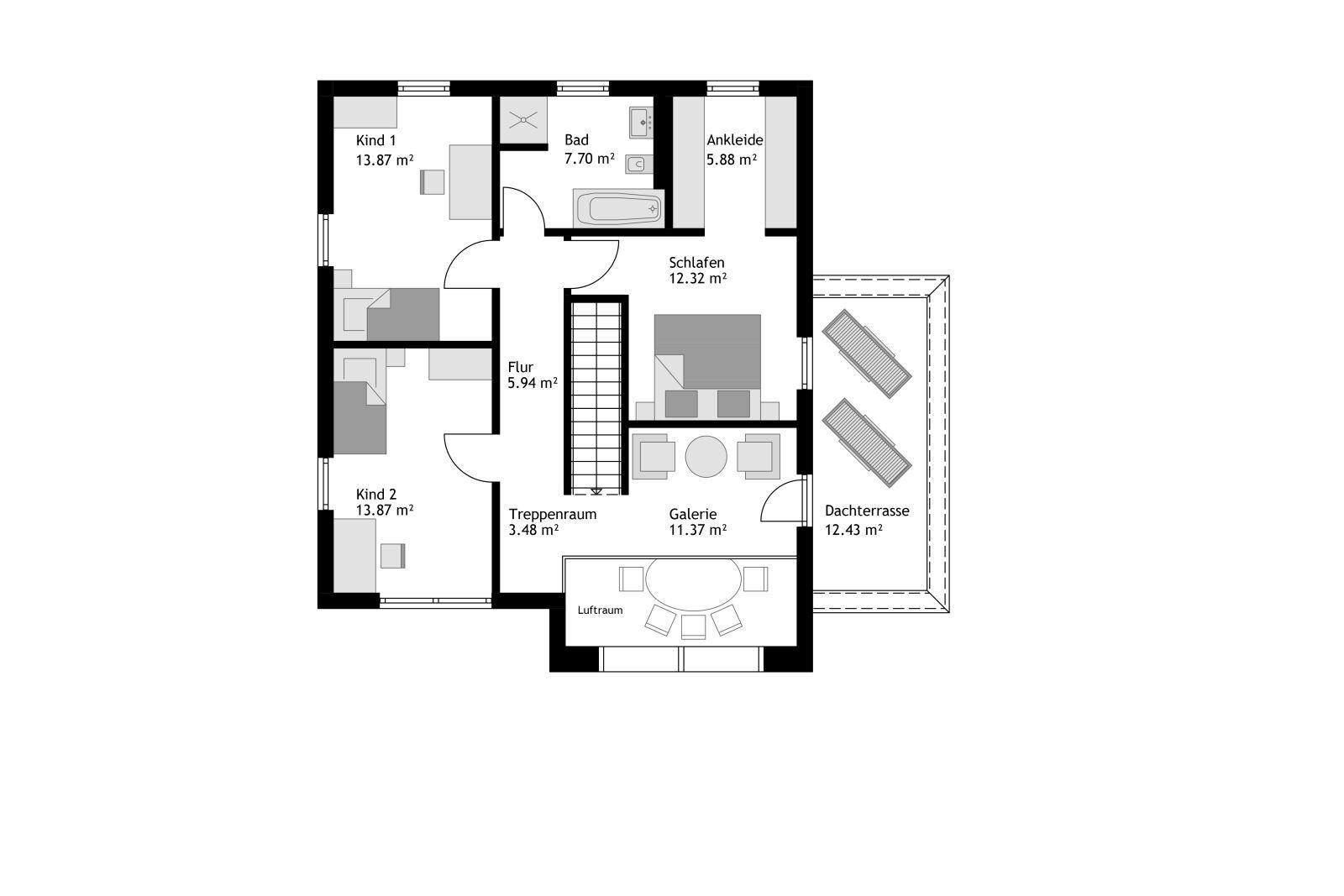Grundriss OG