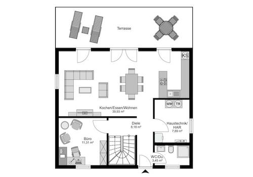 Grundriss EG
