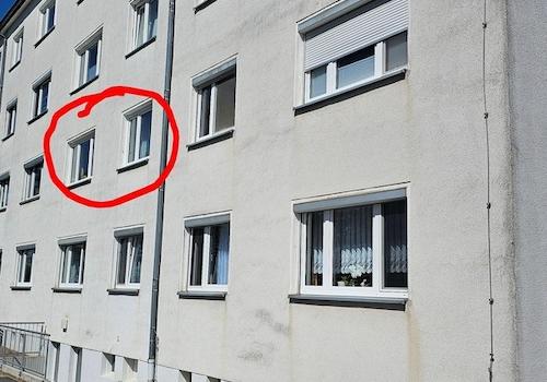 Wohnung Hinteransicht