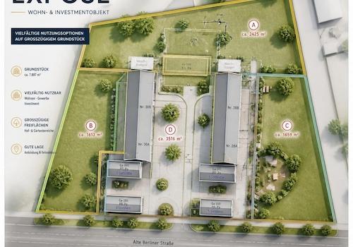Teilflächenplan