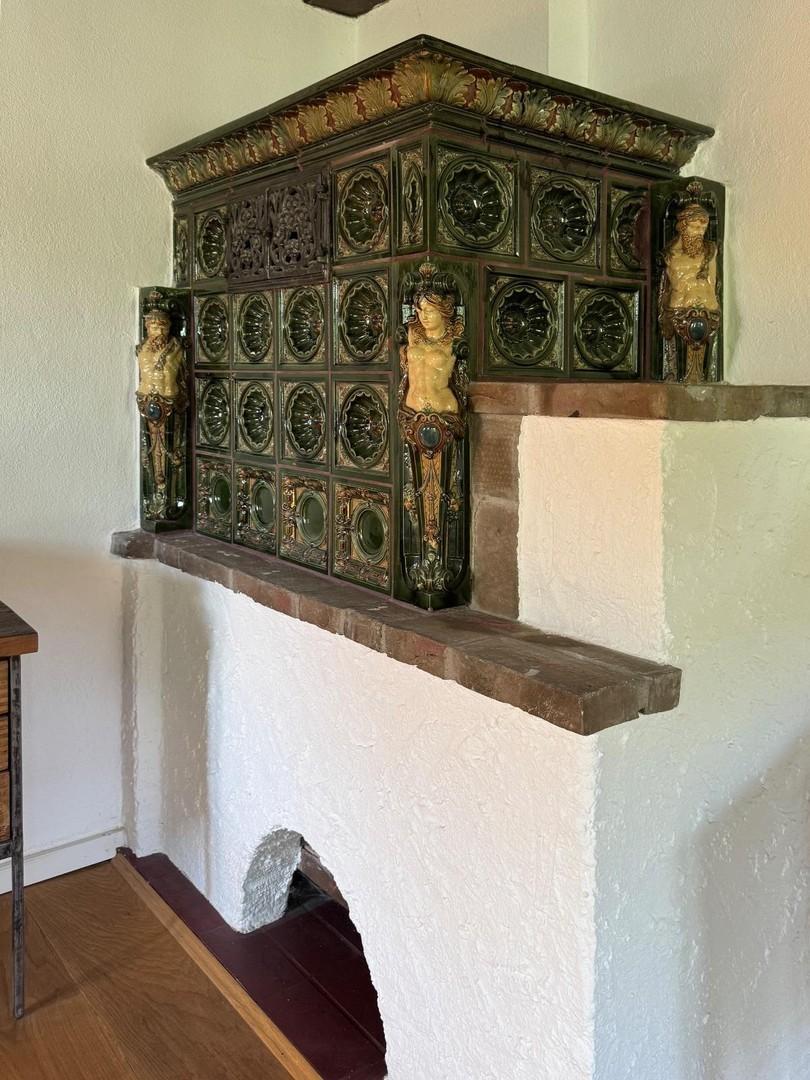 Kachellofen Jugendstil