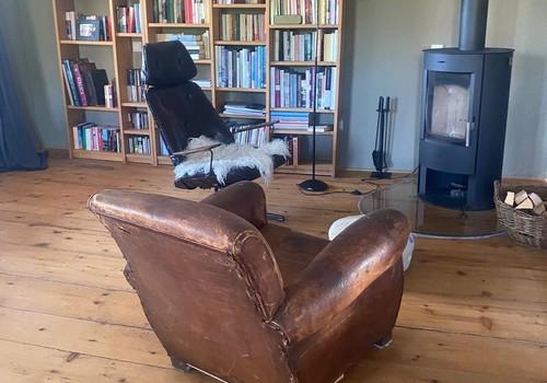 Wohnzimmer mit Schwedenofen