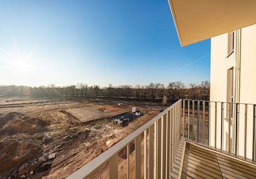 Ausblick vom Balkon