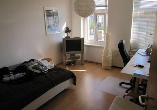 Schlafzimmer mit Möbel
