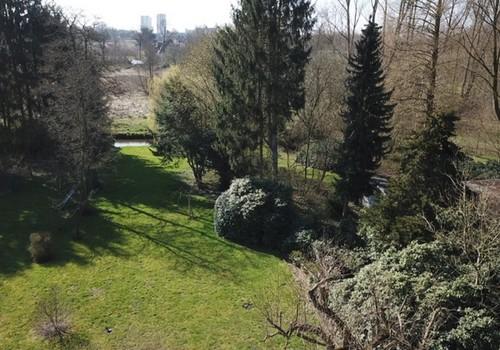 Blick aus dem Wohnzimmer 